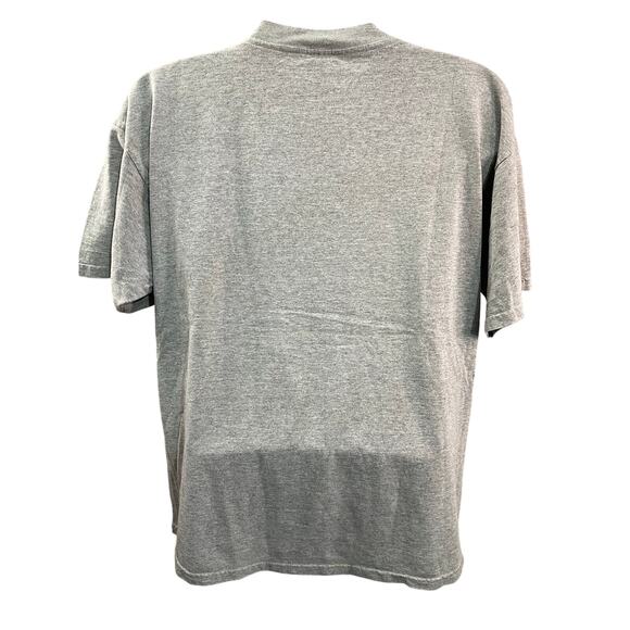 Vintage Y2K Nike Silver Tag Swoosh T-Shirt Fits Size Adult XL Gray - Picture 2 of 8